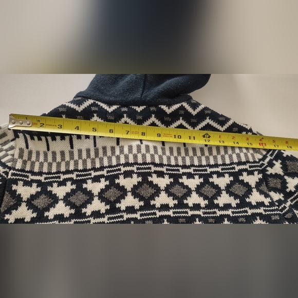 LCW CASUAL Women's Long Sleeve Blue White Sweater M - Picture 8 of 8